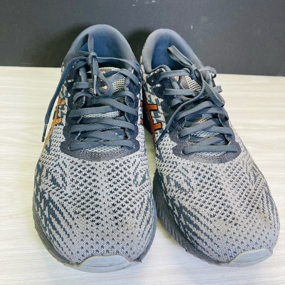 Men's Asics Gel DS Trainer 25 1011A675 Gray Gold Running Shoes Lace Up Sz 11 - Picture 7 of 8